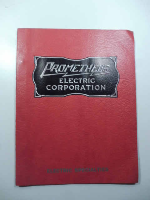 Prometheus. Electric corporation. Manufacturers of hospital surgical and dental equipment